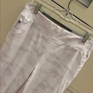 Athleta Light Purple Camo Joggers